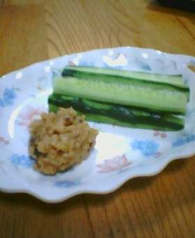 豆みそきゅうり