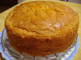 私のスポンジケーキ♥