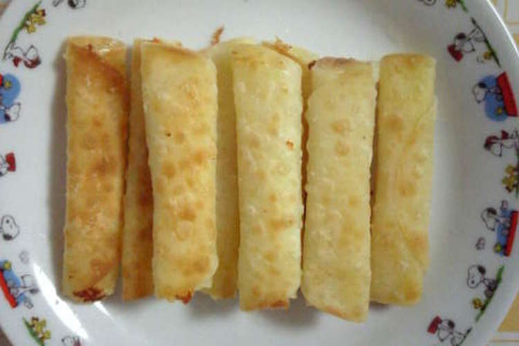 すご く簡単 餃子の皮でチーズ巻き レシピ 作り方 By もち肌むすめ クックパッド