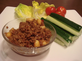 万能♪おまめ入り肉味噌☆