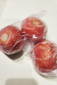 旬のトマト、まるごと保存