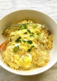 【楽チン】天ぷらの卵とじ丼