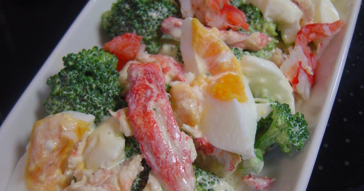 カニサラダのレシピ