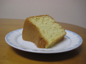 メープルシフォンケーキ