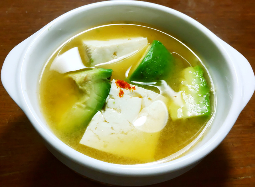 アボカドと豆腐のお味噌汁　鮒ずしの飯入り by guzavie 【クックパッド】 簡単おいしいみんなのレシピが391万品... 