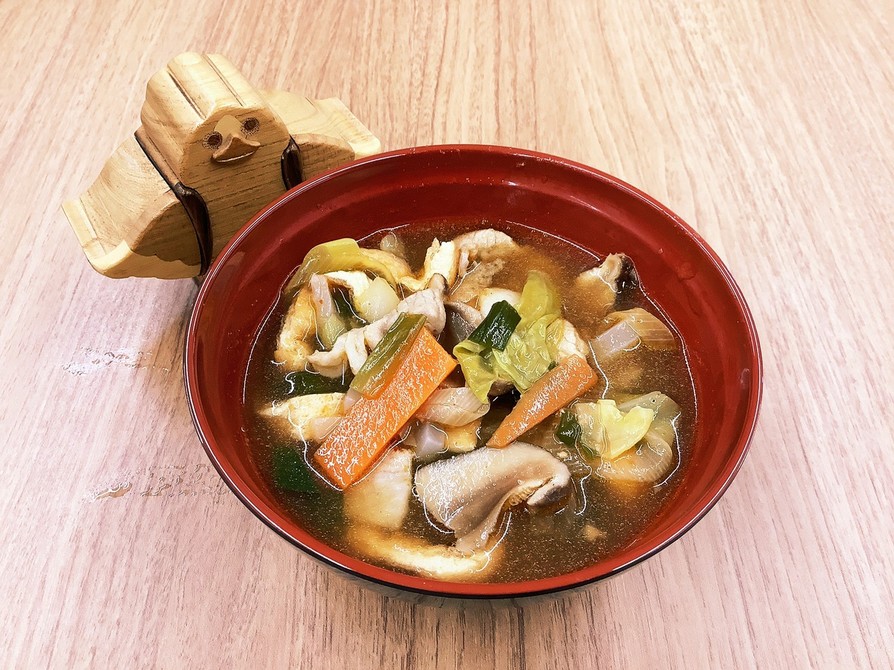 【大崎市】豚肉と野菜のキムチスープの画像