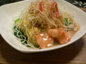 パリッッ!?プリ~なあんかけ炒飯