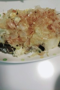 豚肉と野菜と豆腐を使った和風チャンプルー