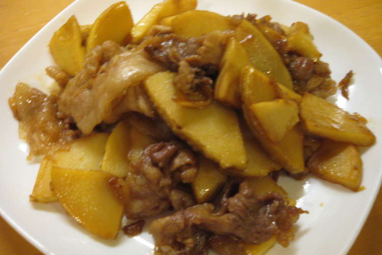 たけのこ消費術 たけのこと豚肉の甘辛炒め レシピ 作り方 By Kana8103 クックパッド 簡単おいしいみんなのレシピが371万品