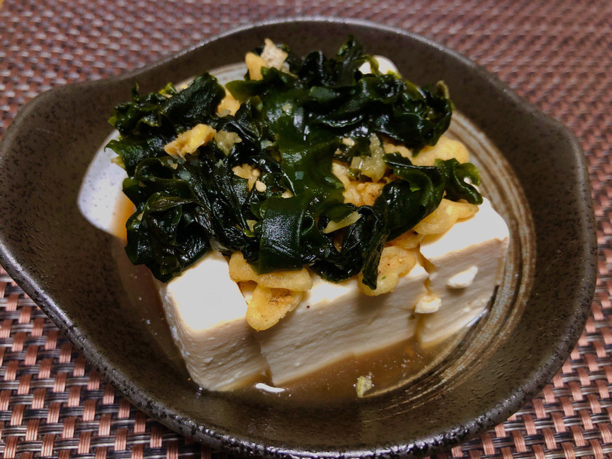 わかめたぬき豆腐の画像