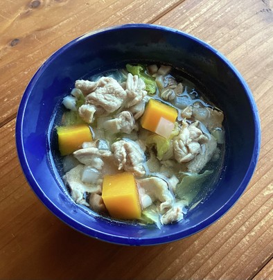冬野菜スープ(犬用)の写真