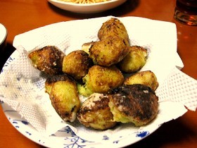 ポテトとアボカドのフワフワ揚げ