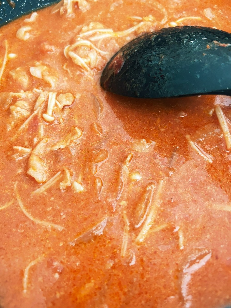 チーズとろーり豚肉のトマト煮(リメイク)の画像