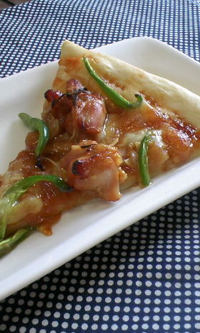 ☆照り焼きチキンピザ☆