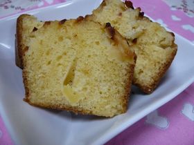☆りんごとレモンの簡単パウンドケーキ☆