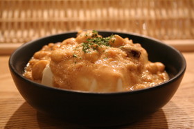 こっくり仕上げ☆ピーナツビーンズやっこ