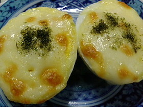 ゆで卵のマヨチーズ焼き