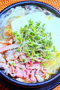 白菜漬物の発酵塩鍋