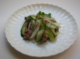 レモンdeさっぱり牛肉サラダ