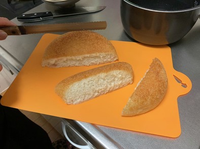 炊飯器でもっちり簡単米粉パン！の写真