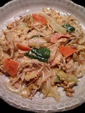 ■野菜とツナのマヨタマ炒め