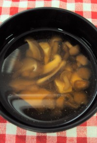 くずし豆腐ときのこのとろみスープ