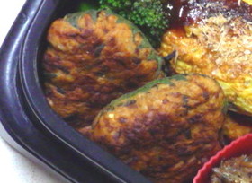 里芋のころっけ風照り焼き