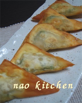ツナで簡単✿新揚げ餃子