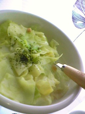 市販スープで♪モリモリキャベツポタージュ
