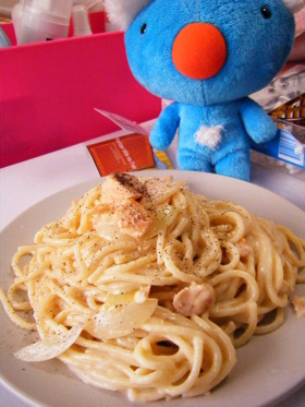 サーモンのクリームパスタ☆