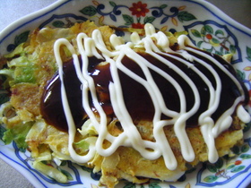 キャベツのお焼き