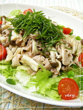 クック膳★簡単で美味しい♪冷しゃぶサラダ