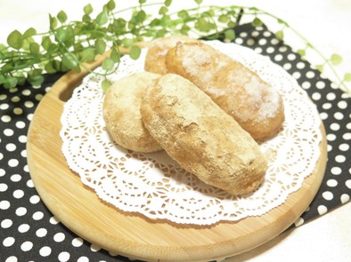 米粉の揚げパン ドーナツの写真