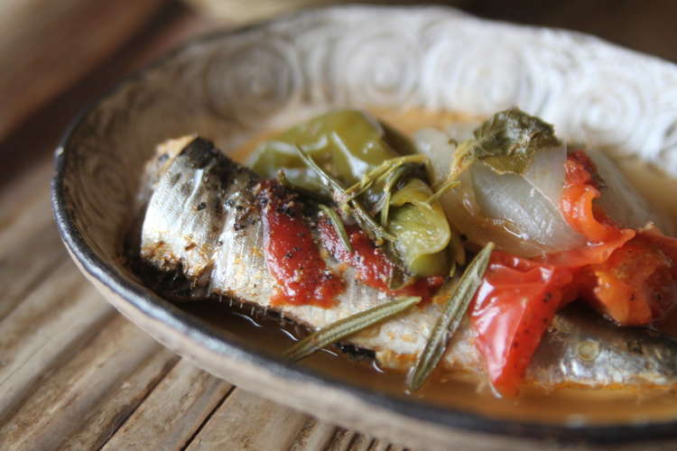 鰯 秋刀魚 サバなど 洋風圧力煮 レシピ 作り方 By ゆしゅな クックパッド 簡単おいしいみんなのレシピが361万品