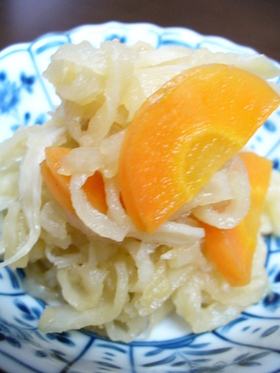 夫の大好物 切り干し大根(煮物)