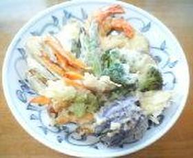 野菜たっぷり天ぷら