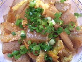 ごぼうの卵とじ