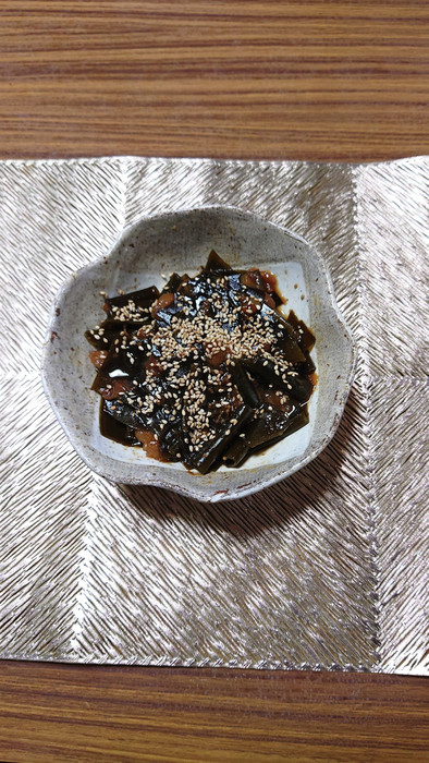 ヨウサマの減塩南高梅の昆布佃煮（京都風)の写真