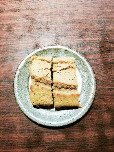 お豆腐と紅茶の米粉パウンドケーキの写真