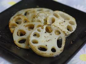 レンコンだけ!素材が美味しいじっくり炒め