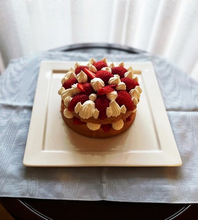 イチゴのショートケーキ♡の写真