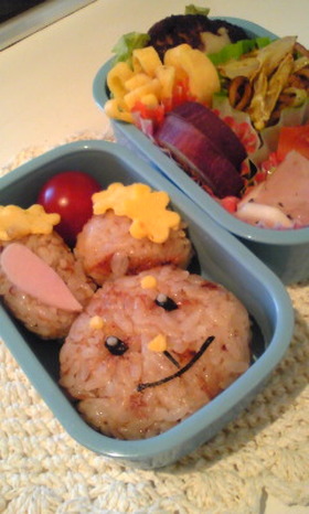 簡単キャラ弁☆ミミロル(ポケモン)