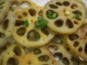 サクッ♪カリッ♪簡単レンコンカレー味