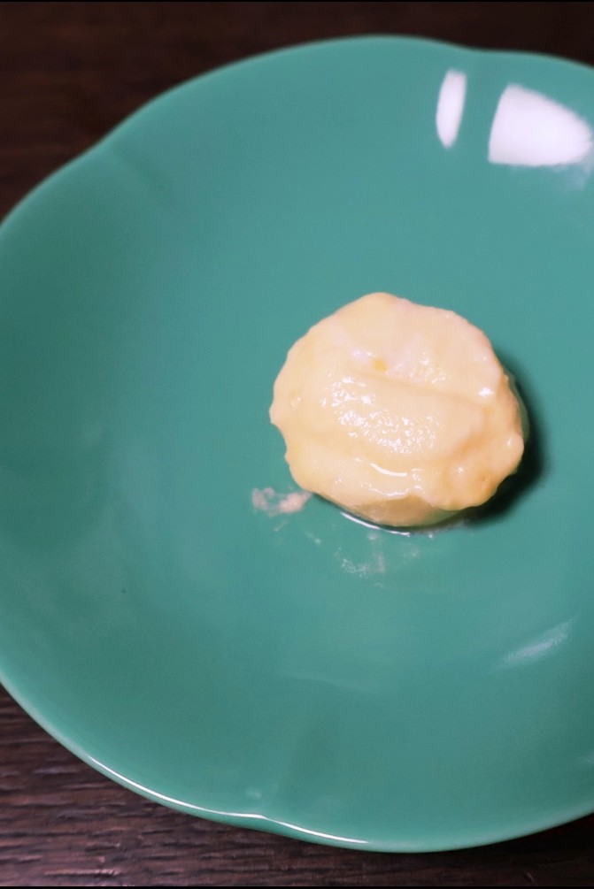 離乳食 レンチン卵豆腐の画像