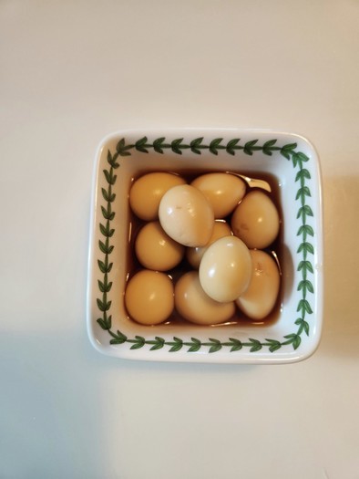 ≪韓国おかずの定番≫うずら卵の醤油煮の写真
