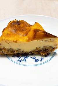 甘さ控えめ★簡単バスク風チーズケーキ