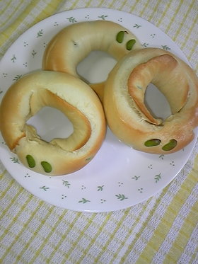 豆乳枝豆ベーグル