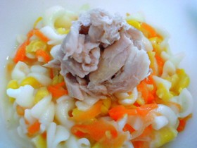 ☆Love離乳食☆ツナとコーンのパスタ