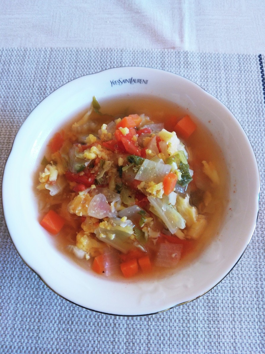 野菜スープの画像