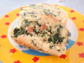 ほうれん草ケーキ